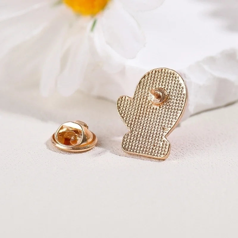 Cartoon Style Pin Santa Claus Alloy Enamel Unisex Brooches