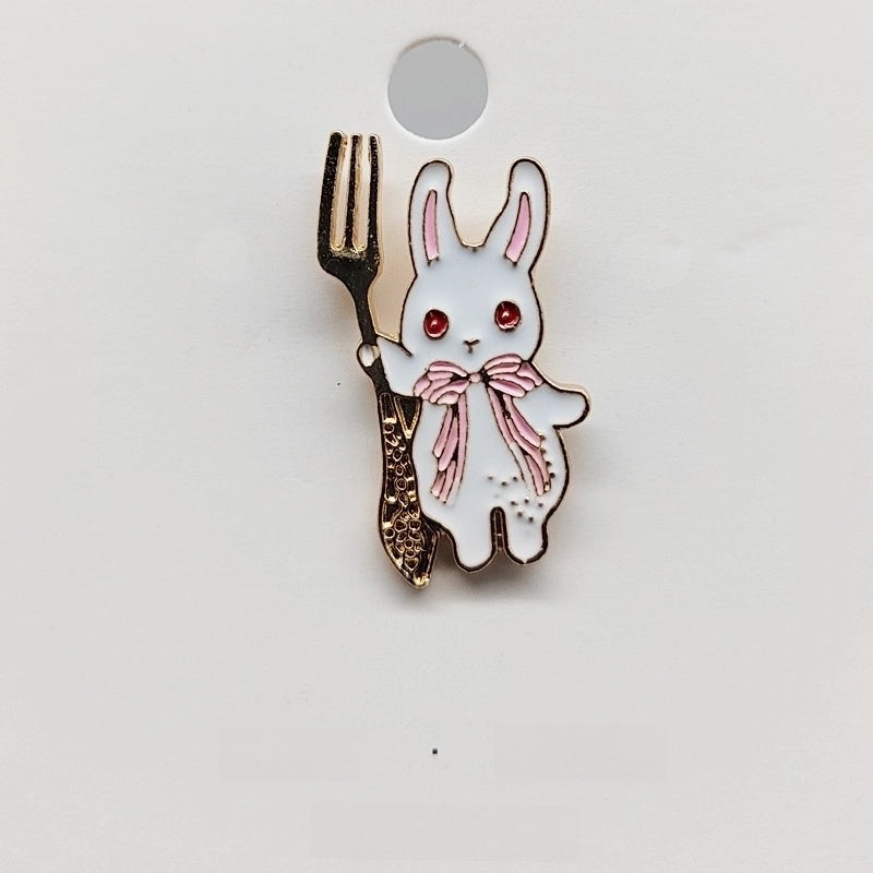 Casual Cute Streetwear Pin Cartoon Character Alloy Enamel Unisex Brooches