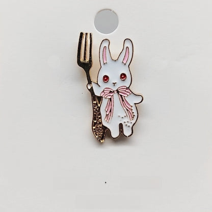 Casual Cute Streetwear Pin Cartoon Character Alloy Enamel Unisex Brooches