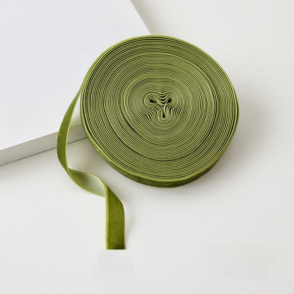 Christmas Velvet Ribbon Gift Wrapping Christmas Diy Bow Tie Christmas Tree Decoration