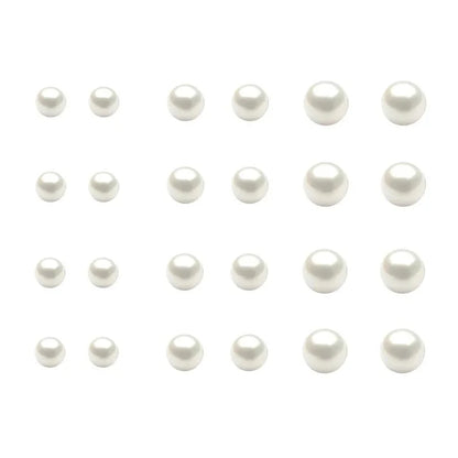 Vintage Style Geometric Inlaid Pearls Alloy No Inlaid Earring Sets