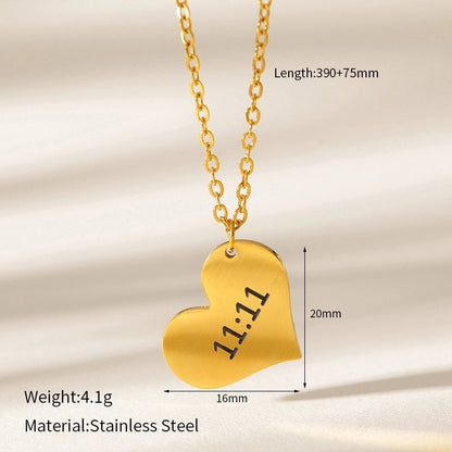Elegant Glam Luxurious Geometric 304 Stainless Steel Stainless Steel Necklaces