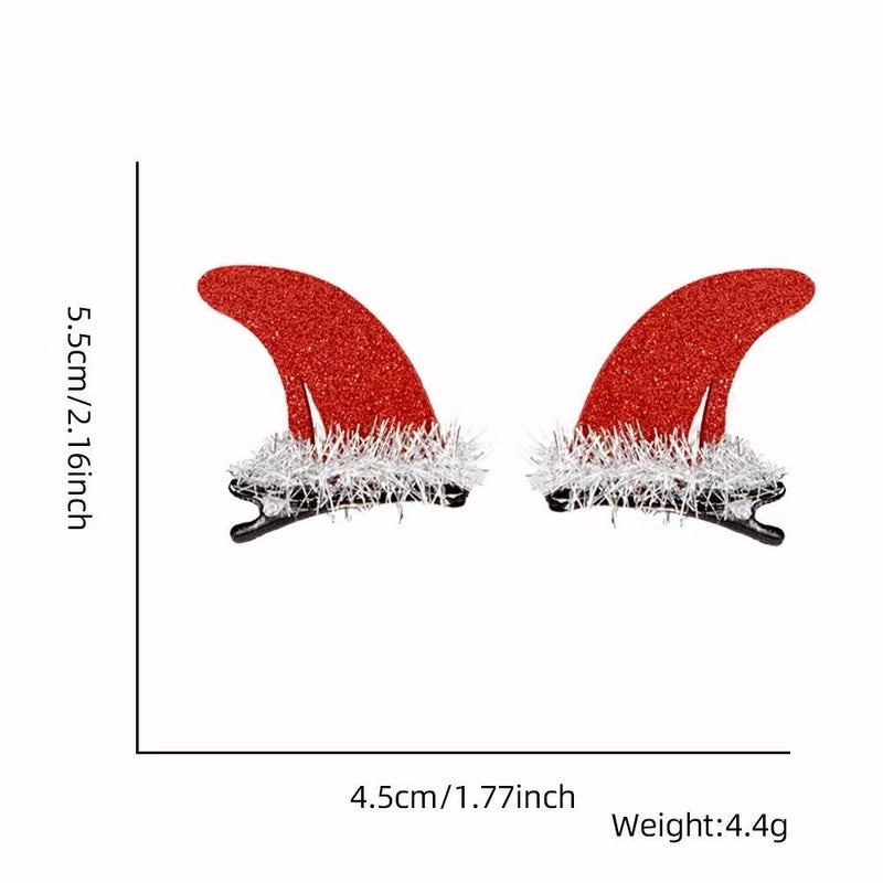 Halloween Gothic Women's Color Block Plastic Hair Clip