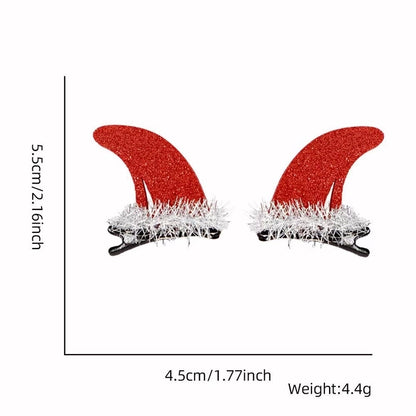 Halloween Gothic Women's Color Block Plastic Hair Clip