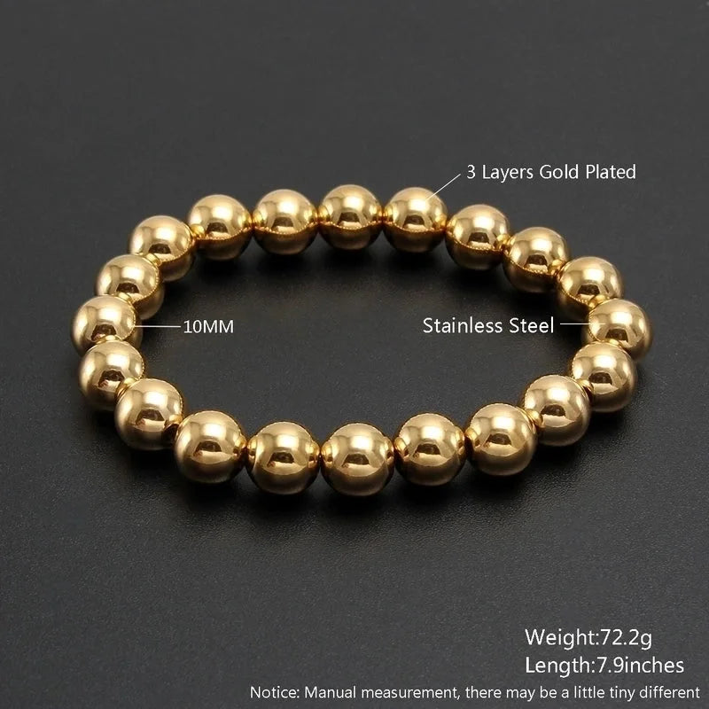 Minimalist Geometric 304 Stainless Steel Bracelets In Bulk