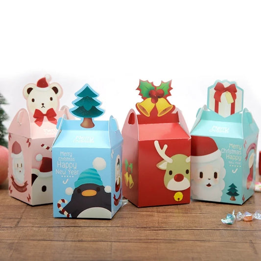 Christmas Cute Christmas Tree Bear Snowman Festival Gift Wrapping Supplies