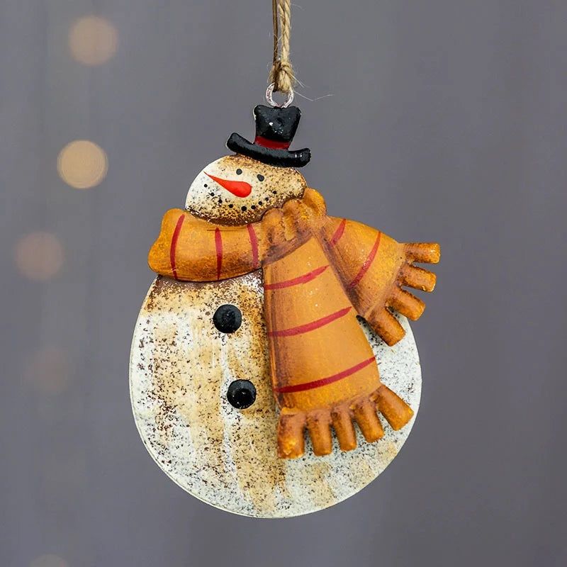Christmas Fashion Iron Party Hanging Ornaments