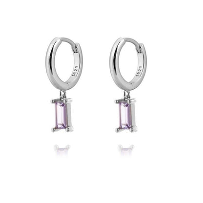 1 Pair Streetwear Devil\'s Eye Heart Shape Butterfly Plating Inlay Copper Zircon Drop Earrings