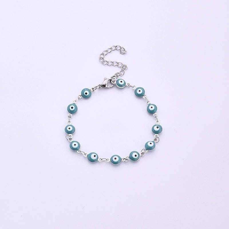 Ethnic Style Classic Style Artistic Eye 304 Stainless Steel Bracelets In Bulk