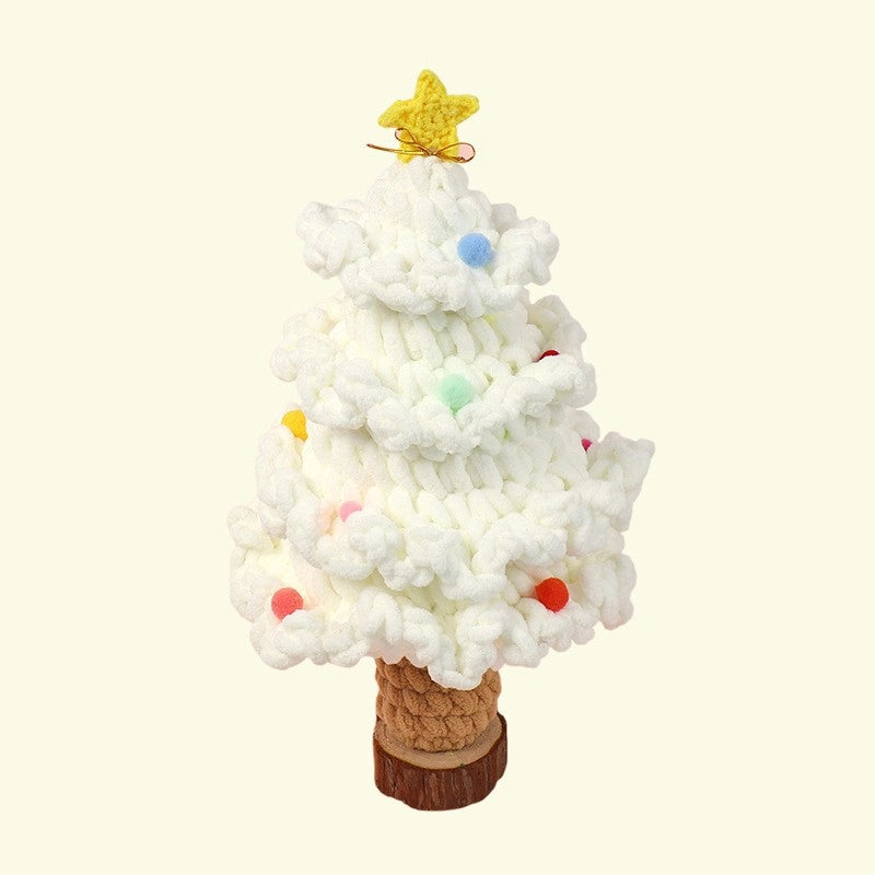 Christmas Pastoral Christmas Tree Plastic Yarn Party Ornaments
