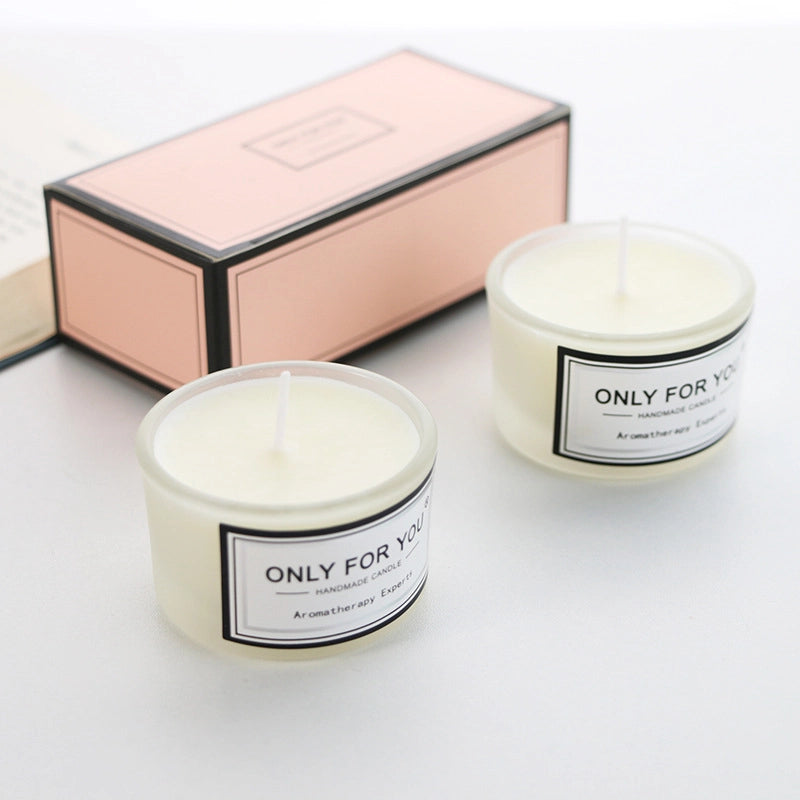 Set Round Cup Essential Oil Aromatherapy Candle Cup Christmas Accessories Candy Box Gift Accompanying Gift Box Birthday