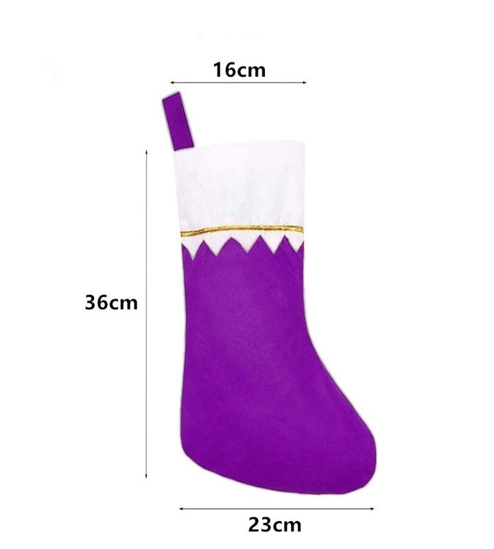 Christmas Minimalist Sock Nonwoven Daily Decorative Props