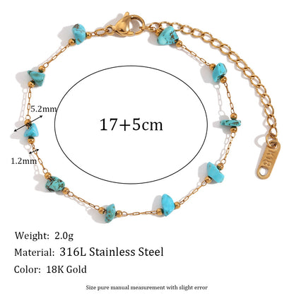 Fashion Ellipse Stripe Geometric Stainless Steel 18K Gold Plated Necklaces