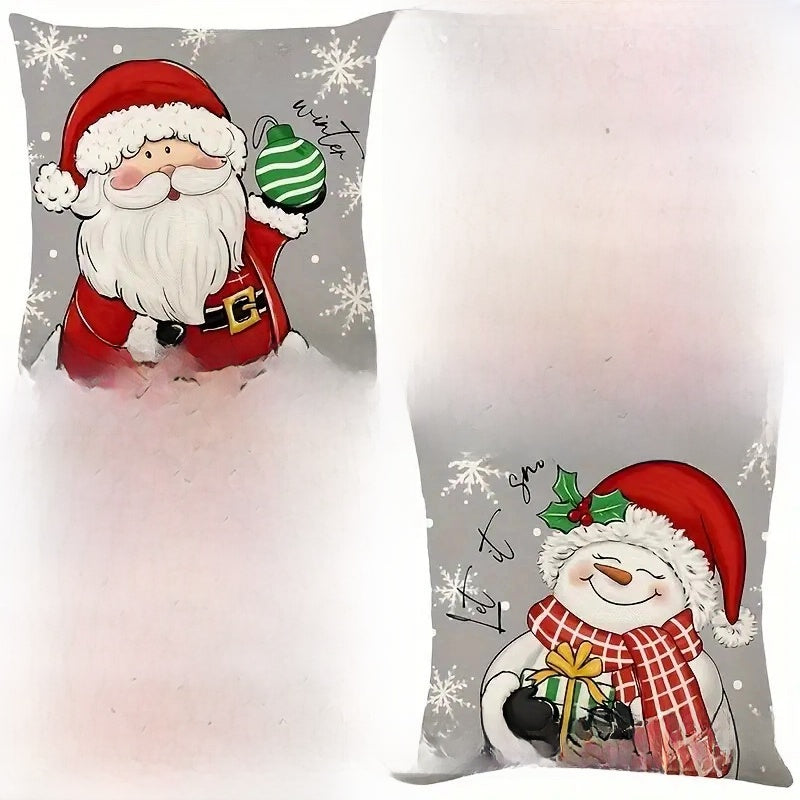 Fashion Cartoon Linen Pillow Cases