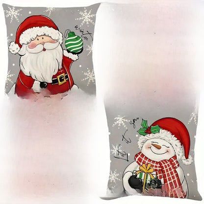 Fashion Cartoon Linen Pillow Cases