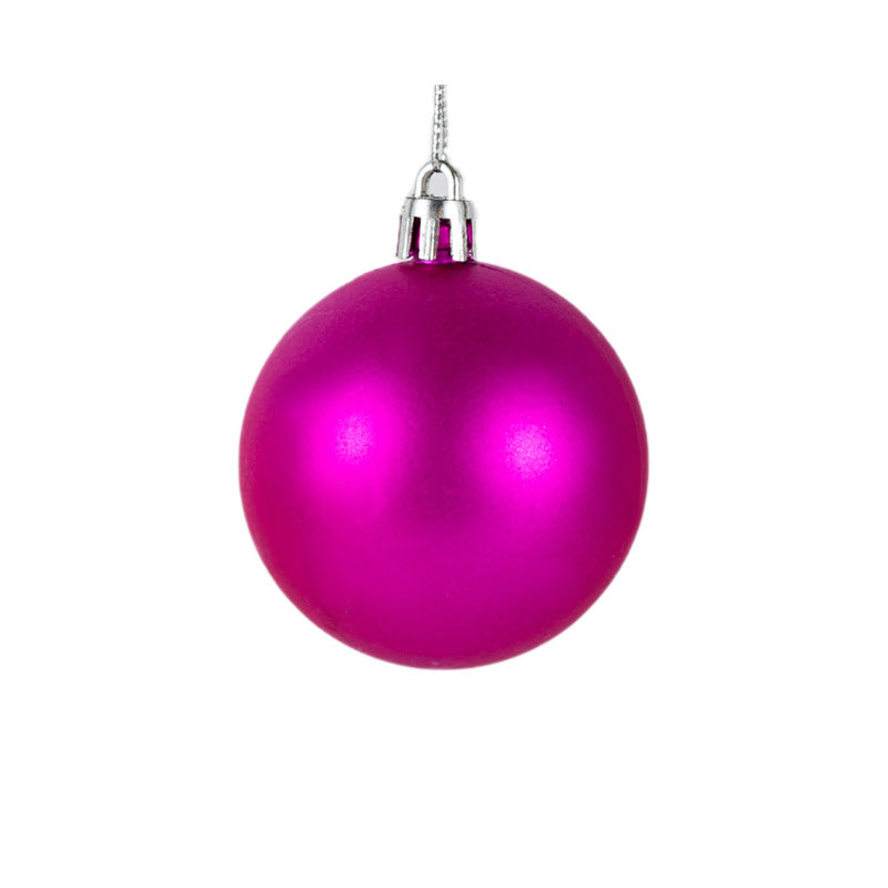 3cm Electroplated Christmas Ball Christmas Holiday Decoration Supplies Plastic Christmas Ball Christmas Tree Decoration Ball