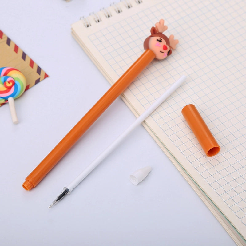 Christmas Gel Pen Creative Student Stationery Cartoon Signature Pen