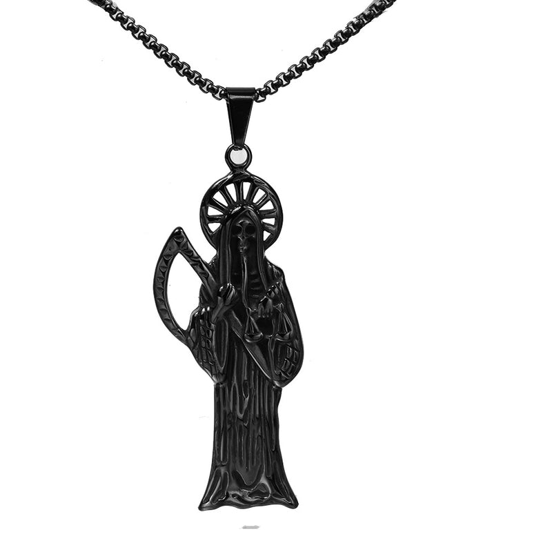 1 Piece Stainless Steel None 18K Gold Plated Sickle Skeleton Charms