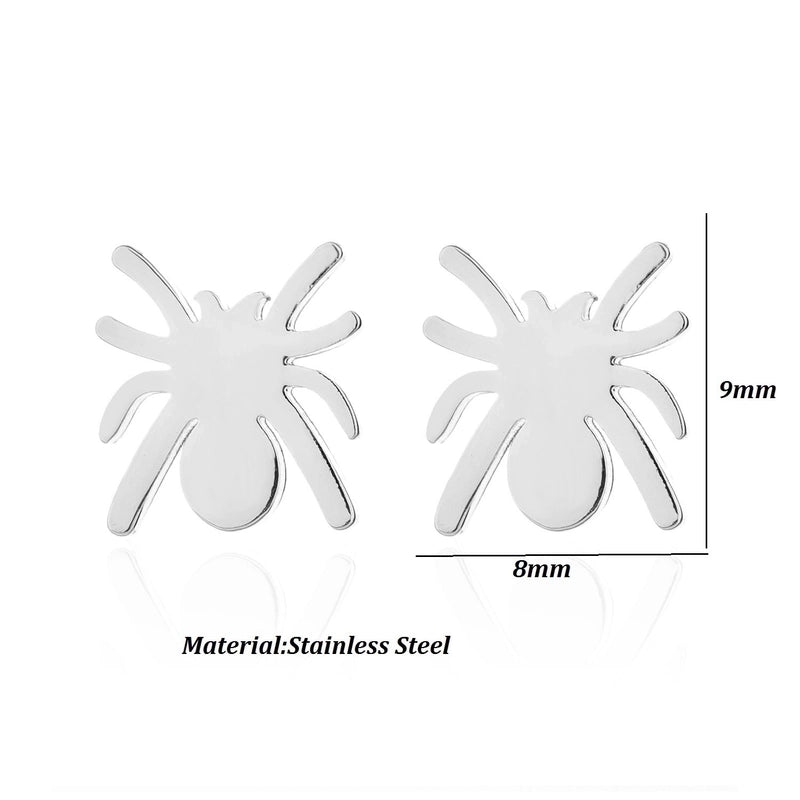 1 Pair Fashion Geometric Plating 304 Stainless Steel 18K Gold Plated Ear Studs