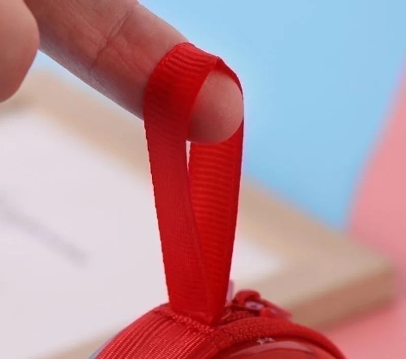 Unisex Santa Claus Tinplate Zipper Kids Wallets