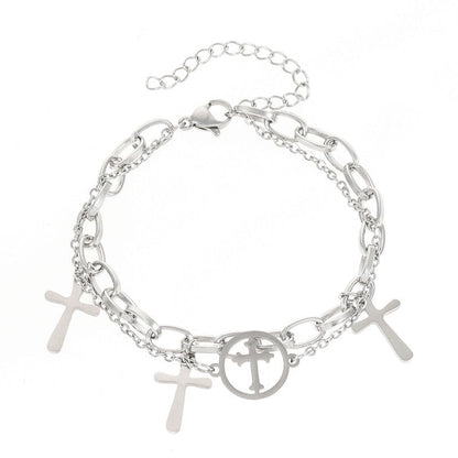 Alloy Gold Plated Silver Plated Elegant Shiny Plating Star Heart Shape Bracelets