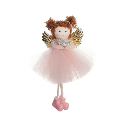 Christmas Cute Angel Cloth Holiday Indoor Hanging Ornaments Decorations Hanging Ornaments