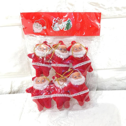 Santa Claus Apron Gold Powder Santa Claus Christmas Tree Pendant Festival Daily Necessities Cross-border Exclusive