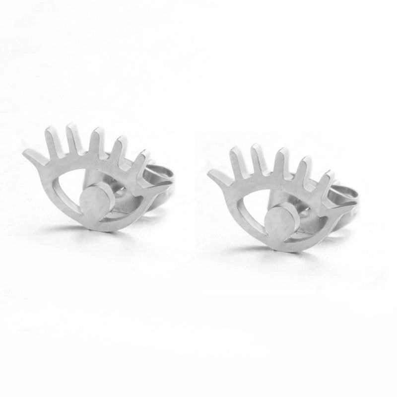 Fashion Devil's Eye Alloy Earrings