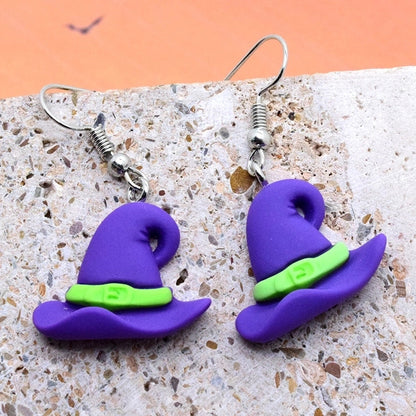 Cute Cartoon Resin Drop Earrings