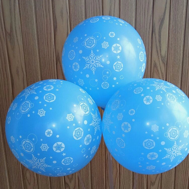 Christmas Birthday Minimalist Classic Style Solid Color Emulsion Christmas Balloons Balloons