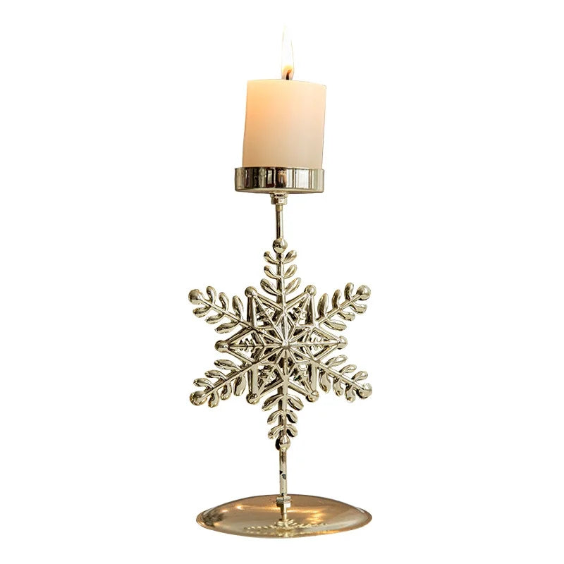 Christmas Classical Pastoral Snowflake Iron
