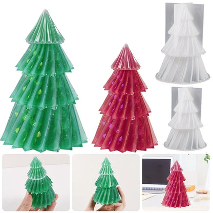 Christmas Cute Pastoral Christmas Tree Silica Gel