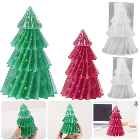 Christmas Cute Pastoral Christmas Tree Silica Gel