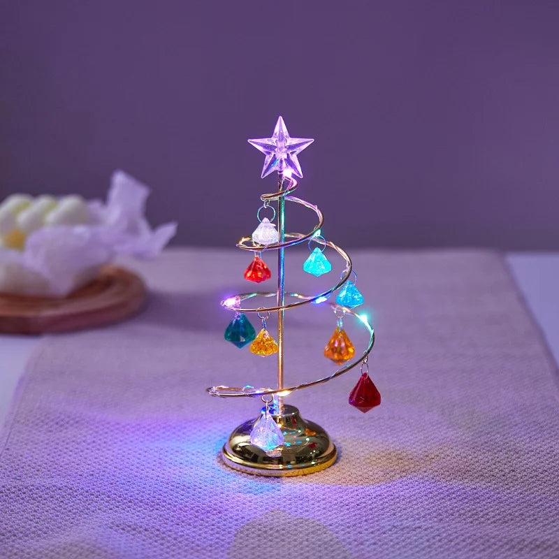 Christmas Cute Christmas Tree Star Iron Daily Festival Ornaments