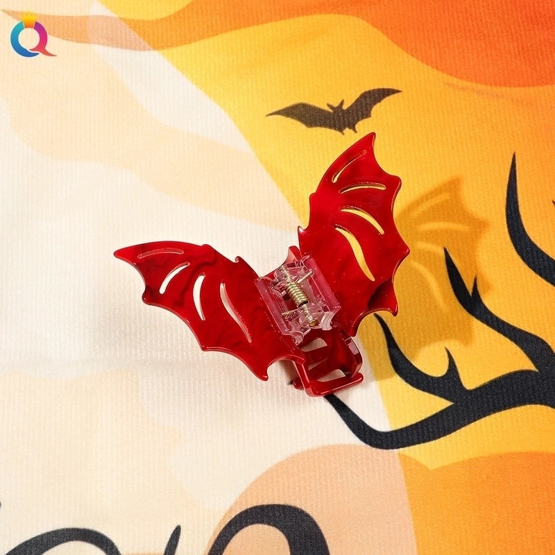 Halloween Funny Bat Plastic Hair Claws