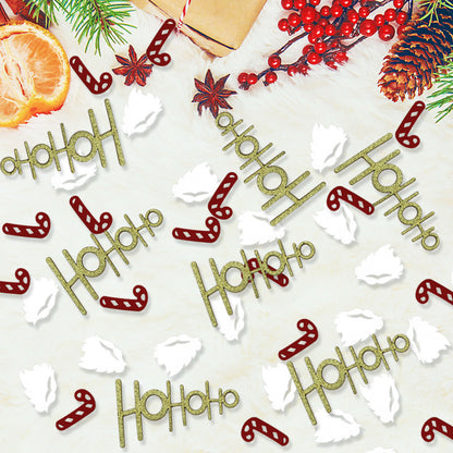 Christmas Table Confetti Reindeer Snowflake Pentagram Sprinkles Christmas Party Supplies Gifts Diy Accessories