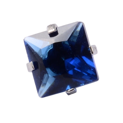 Stainless Steel Heart Labret Round Zircon Stud Earrings With Diamond XINGX Labret Lip Ring 2-5mm Zircon Earrings Accessories