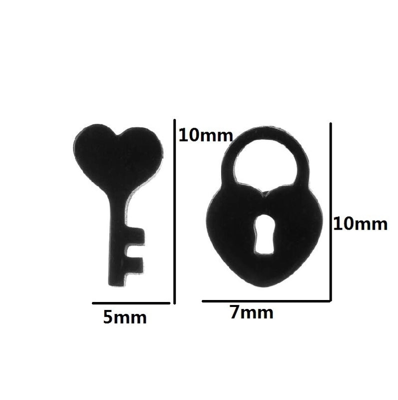 1 Pair Fashion Heart Shape Flower Plating 304 Stainless Steel 18K Gold Plated Stainless Steel Earrings