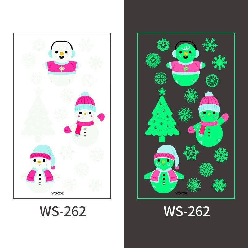 Christmas Santa Claus Transfer Stickers Tattoos & Body Art 1 Piece