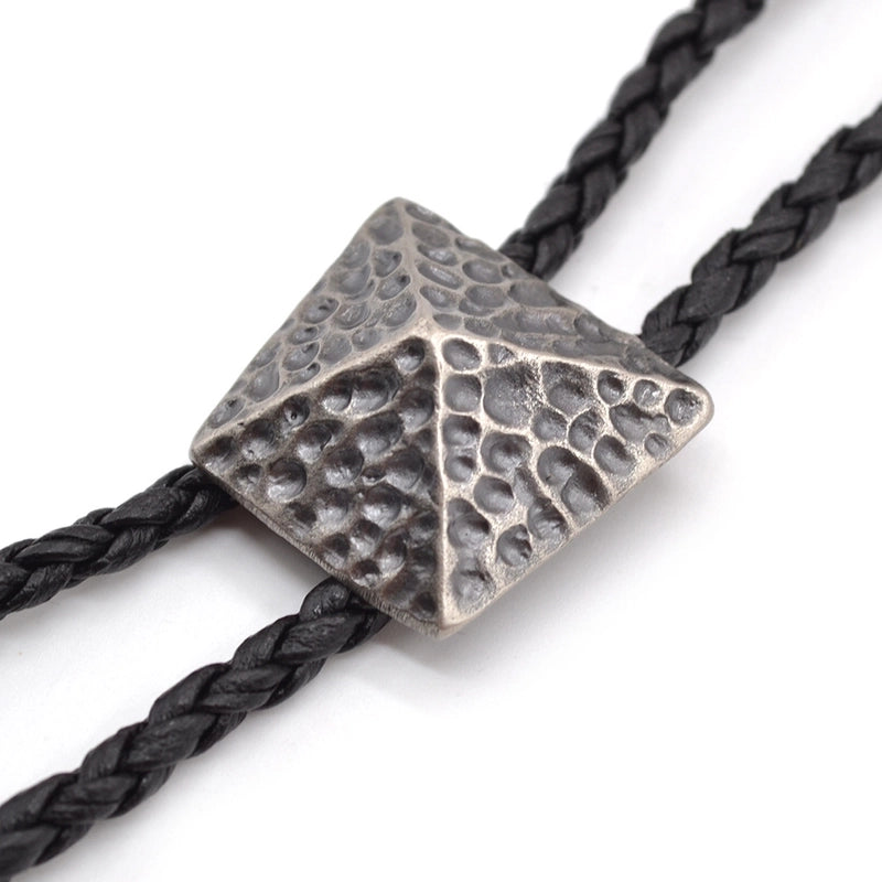 Punk Classic Style Star Cattle Skull Alloy Leather Rope Halloween Unisex Bolo Ties