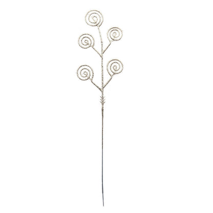 Christmas Gold Candy Ring Christmas Decoration Candy Ring Decorations Hollow Ornaments Sequins Accessories Cross-border