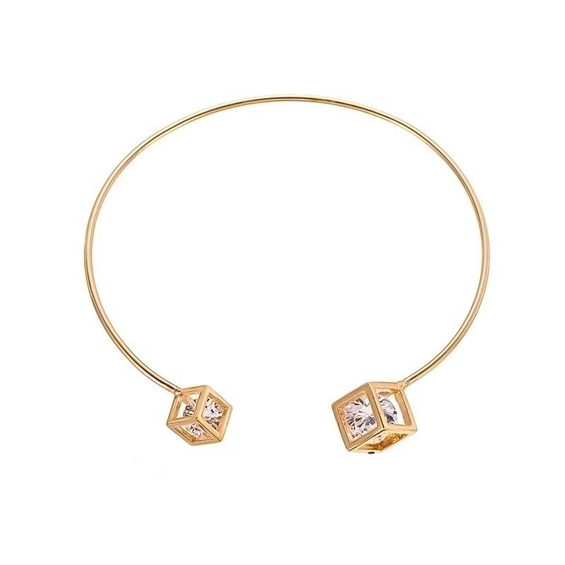 Alloy Gold Plated Silver Plated Fashion Plating Inlay Heart Shape Feather Bow Knot Bangle