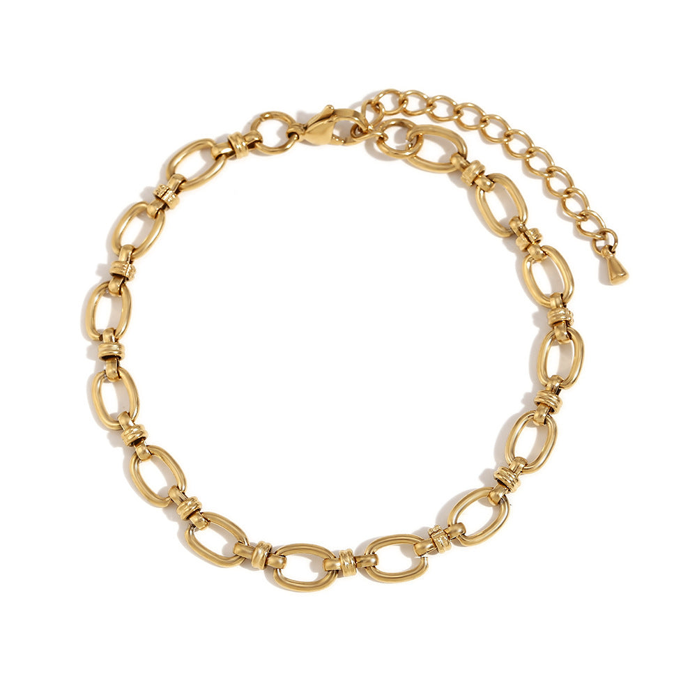 Women Minimalist Geometric Anklets