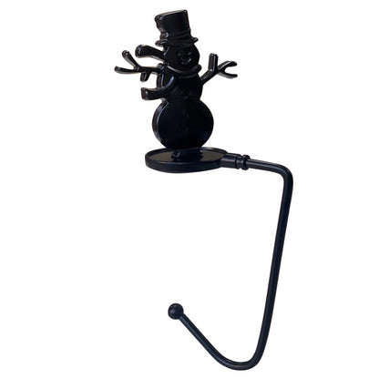 Christmas Fireplace Hook Metal Bag Hook Snowflake Christmas Stocking Hook In Stock