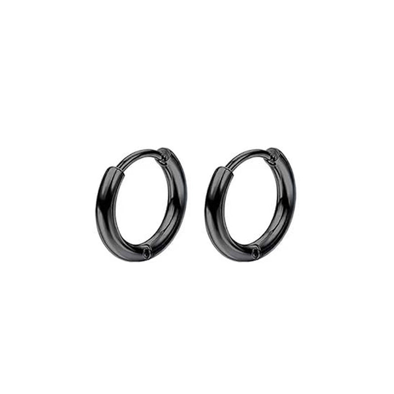 1 Pair Vintage Style Minimalist Round 304 Stainless Steel 18K Gold Plated Stainless Steel Earrings