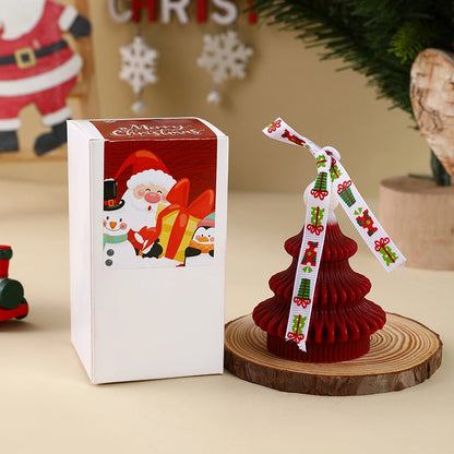 Elegant Romantic Christmas Tree Silica Gel Scented Candle