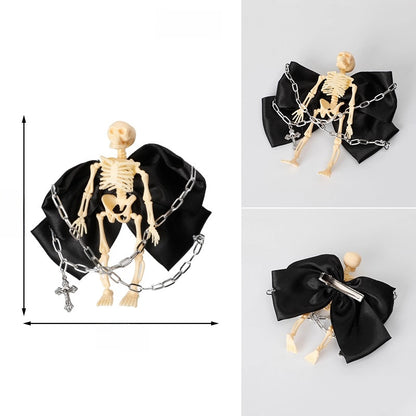 Halloween Funny Flower Skull Plastic Party Costume Props