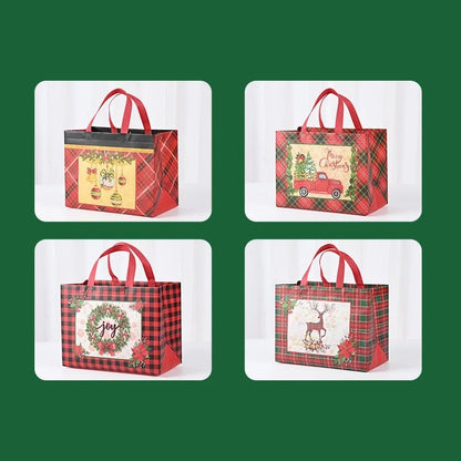 Christmas Cute Christmas Tree Wreath Elk Nonwoven Party Festival Gift Wrapping Supplies