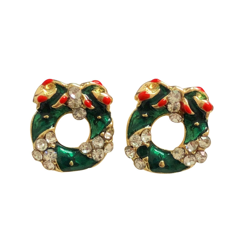 Christmas Cute Minimalist Christmas Tree Santa Claus Snowman Alloy Party Festival