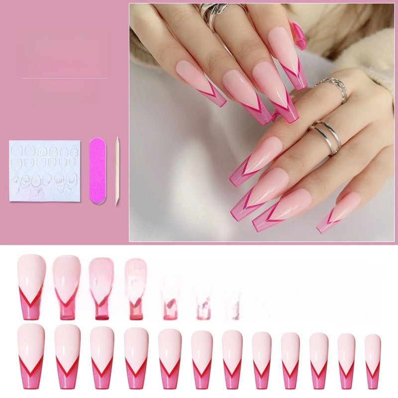 Wear Armor Finished Product Nail Tip Disassembly Removable Wear Nail Stickers